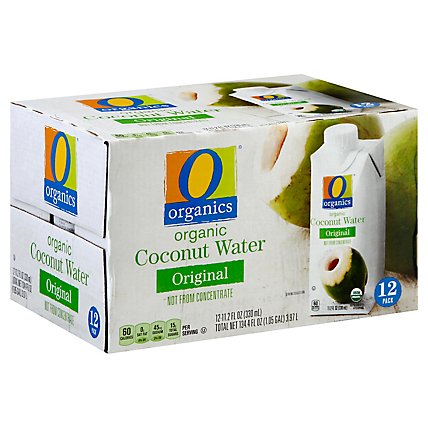 O Organics Organic Coconut Water Original - 12-11.2 Fl. Oz. - Image 1