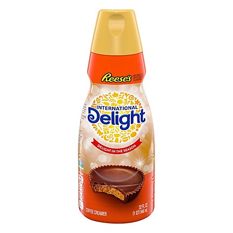 International Delight Coffee Creamer Reeses Peanut Butter Cup - 32 Fl. Oz.