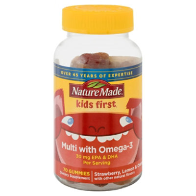 Nature Made Kids Multi W Omega - 70 Count - Image 3