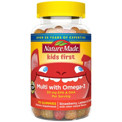 Nature Made Kids Multi W Omega - 70 Count