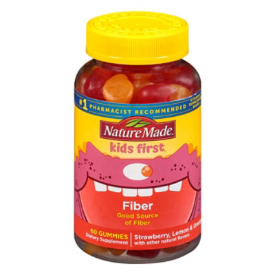 Nature Made Kids First Fiber Gummie - 60 Count - Image 3