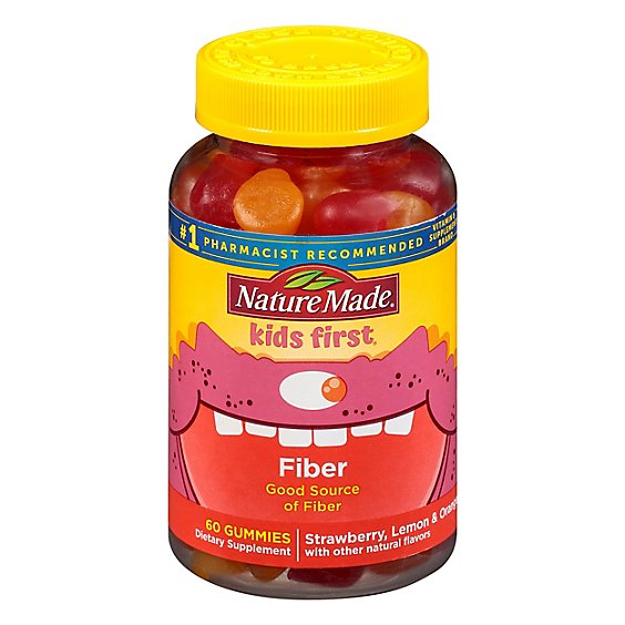 Nature Made Kids First Fiber Gummie - 60 Count