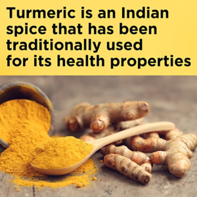 Nature Made Herbal Supplement Capsules Turmeric Curcumin - 120 Count - Image 2