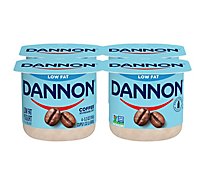 Dannon Low Fat Coffee Yogurt - 4-5.3 Oz