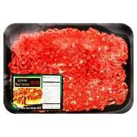 Signature Select 90% Lean Ground Beef Sirloin 10% Fat Case Ready - 16 Oz