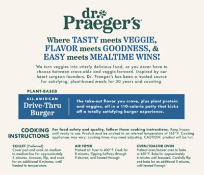 Dr Praeger Burger Vggie All Amricn - 8 Oz - Image 5