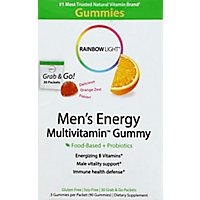 Rainbow Light Mens Energy Multivitamin Gummy - 30 Count - Image 1