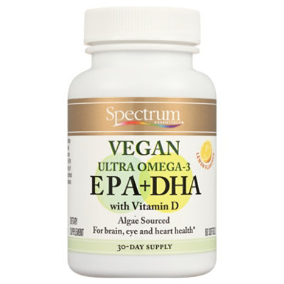 Spectrum Vegn Ultra Omega 3 Epa Dha - 60 Count - Image 3