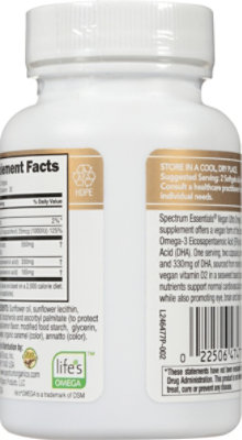 Spectrum Vegn Ultra Omega 3 Epa Dha - 60 Count - Image 5