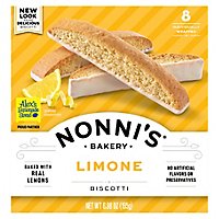 Nonnis Biscotti Limone 8 Count - 6.88 Oz - Image 2