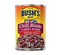 BUSH'S BEST Dark Red Kidney Beans in a Spicy Chili Sauce - 16 Oz