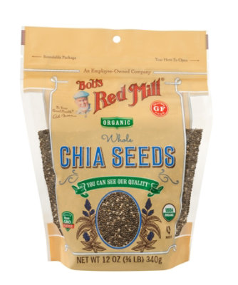 Bob's Red Mill Organic Gluten Free Chia Seeds - 12 Oz - Image 2