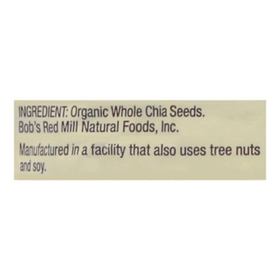 Bob's Red Mill Organic Gluten Free Chia Seeds - 12 Oz - Image 4