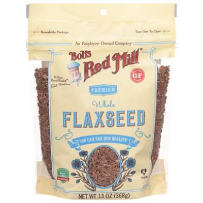 Bobs Red Mill Flaxseed Whole Premium Gluten Free - 13 Oz - Image 1