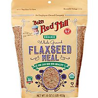 Bobs Red Mill Organic Flaxseed Meal Brown - 16 Oz - Image 2