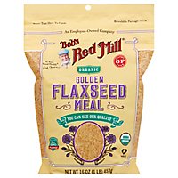 Bobs Red Mill Organic Flaxseed Meal Golden - 16 Oz - Image 1