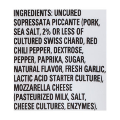 Boars Head Hot Sopressata & Mozzarella Rolls - 3 Oz - Image 4