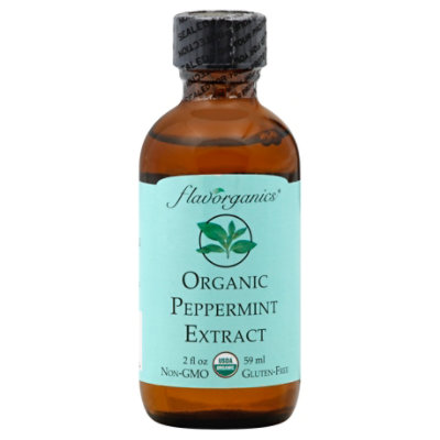 Flavorganics Extract Peppermin - 2 Oz