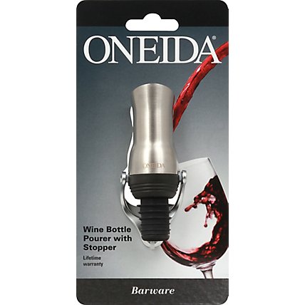 Onei Wine Bottle Pourer Stopper Wine - Each - Image 2