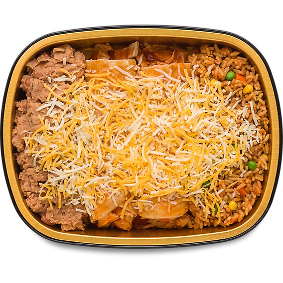 ReadyMeal Deli Red Enchiladas With Rice And Beans Medium Cold - Each