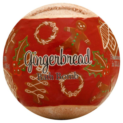 Gingerbread Bath Bomb - 4.8 Oz