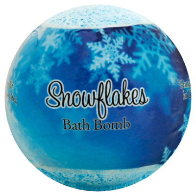 Snowflakes Bath Bomb - 4.8 Oz