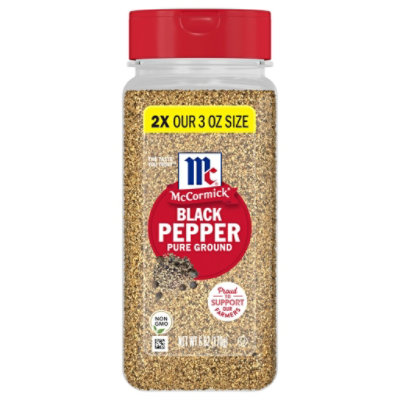 Mccormick Black Peppercorns, Whole - 3.5 oz