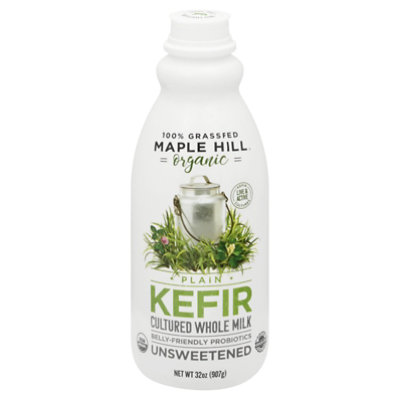 Maple Hill Creamery Kefir Grsfed Plain Org - 32 Oz - Image 3