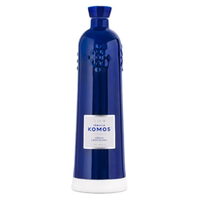 Komos Anejo Cristalino Tequila - 750 Ml - Image 1