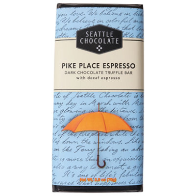 Seattle Chocolate Pike Place Espresso Chocolate Bar - 2.5 Oz - Image 3