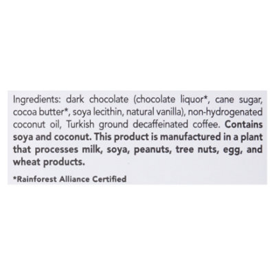 Seattle Chocolate Pike Place Espresso Chocolate Bar - 2.5 Oz - Image 4