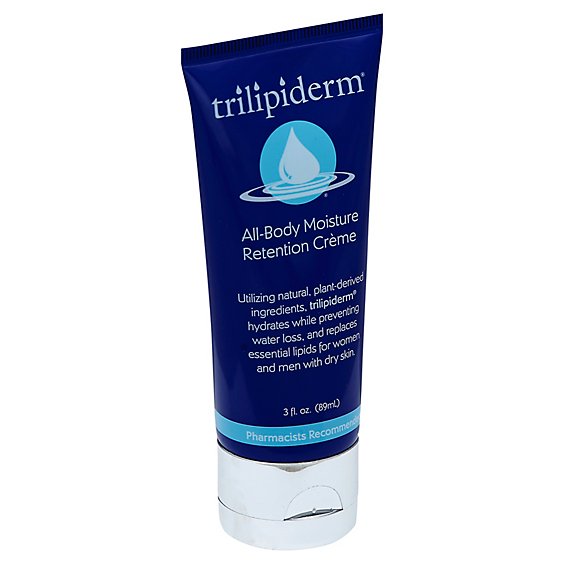 Trilipiderm All Body Moisture Retention Creme - 3 Oz