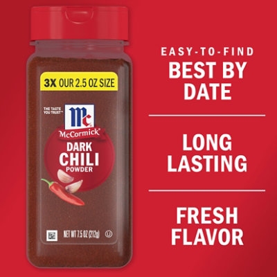 McCormick Dark Chili Powder - 7.5 Oz - Image 3