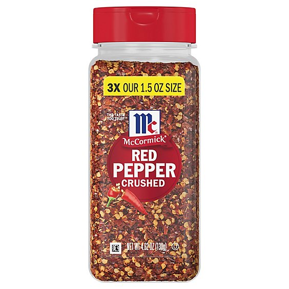 McCormick Crushed Red Pepper - 4.62 Oz