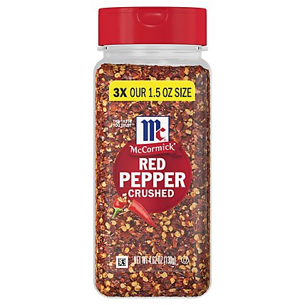 McCormick Crushed Red Pepper - 4.62 Oz - Image 1