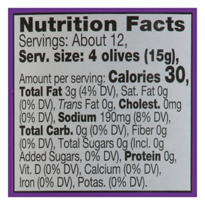O Organics Olives Kalamata Pitted - 6.35 Oz - Image 3