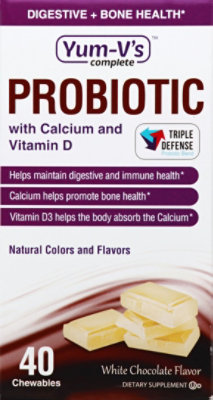 Yum Vs Probiotic Calcium - 40 Count - Image 2