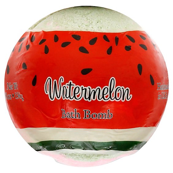 Watermelon Bath Bomb - 4.8 Oz