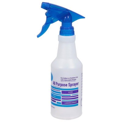 Buy Empty Plastic Spray Bottles 16 Ounce, All Purpose, Cleaning and  Solution, Adjustable Head Sprayer from Fine to Stream (Pack of 2) Online at  desertcartINDIA