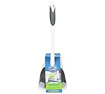 Clorox Toilet Plunger & Brush With Carry Caddy - Each