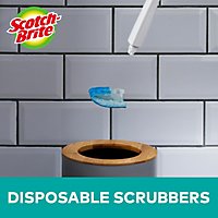 Scotch-Brite Toilet Scrubber Starter Kit With 5 Disposable Refills - Each - Image 1