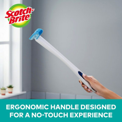 Scotch-Brite Toilet Scrubber Starter Kit With 5 Disposable Refills - Each - Image 2