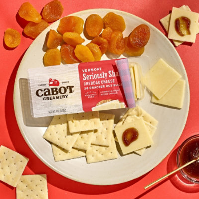 Cabot Creamery Cracker Cut Seriously Sharp Cheddar Cheese - 7 Oz - Image 2