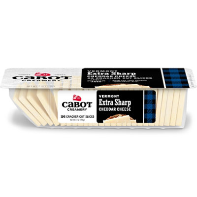 Cabot Creamery Cracker Cut Extra Sharp Cheddar Cheese - 7 Oz - Image 1