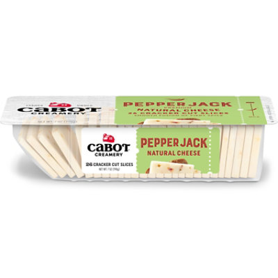 Cabot Creamery Cracker Cuts Pepper Jack Cheese - 7 Oz - Image 1