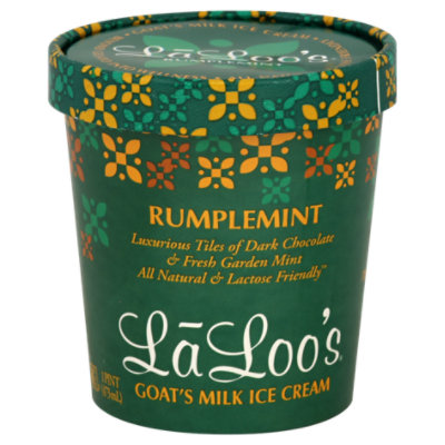 La Loos Rumplemint Goats Milk Ice Cream - 1 Pint - Image 1