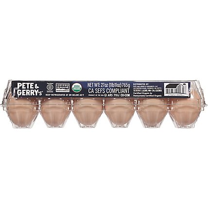 Pete and Gerrys Eggs Organic Extra Large Free Range - 12 Count - Image 5