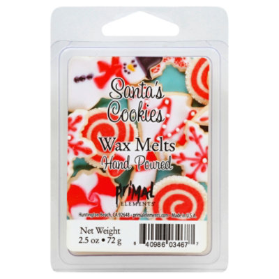 Primal Elements Wax Melt Santa Cookies - 2.5 Oz