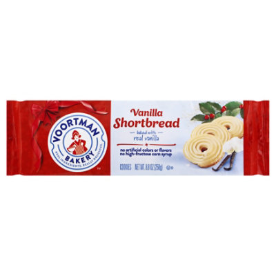 Voortman Bakery Cookies Vanilla Shortbread - 8.8 Oz