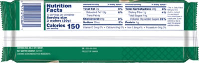 Voortman Bakery Wafers Chocolate Mint Wrapper - 10.6 Oz - Image 4
